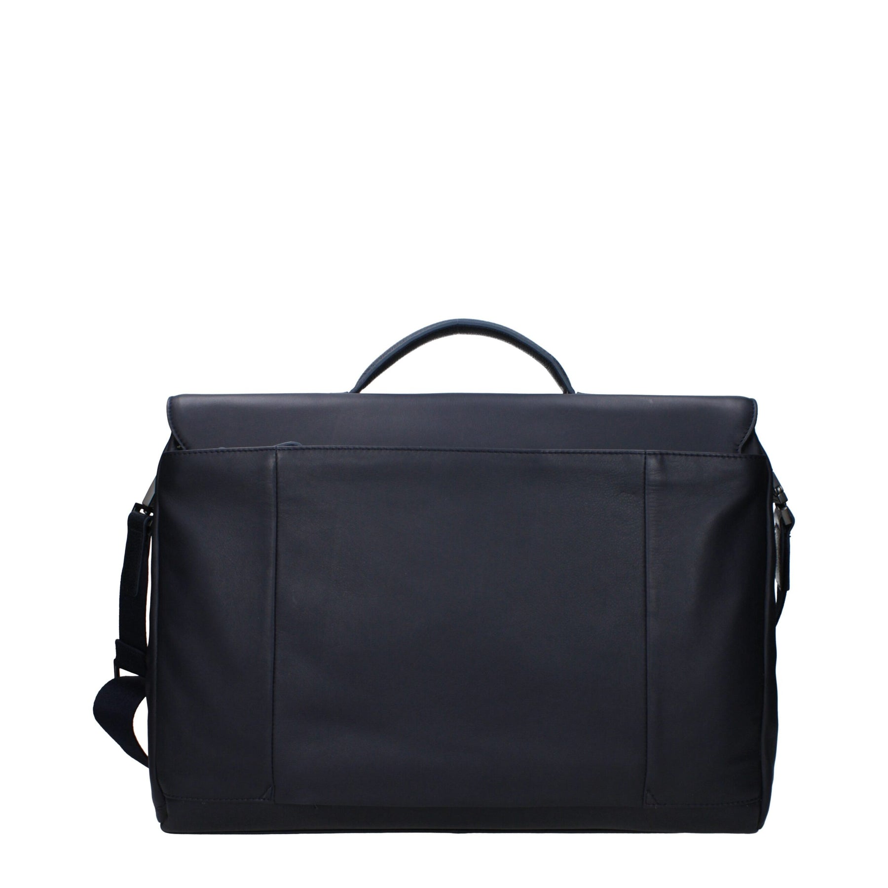 Piquadro Blue Leather Business And Laptop Bag | Regal Royce