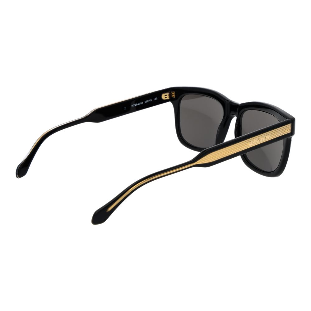 Replay Black Plastic Sunglasses | Regal Royce