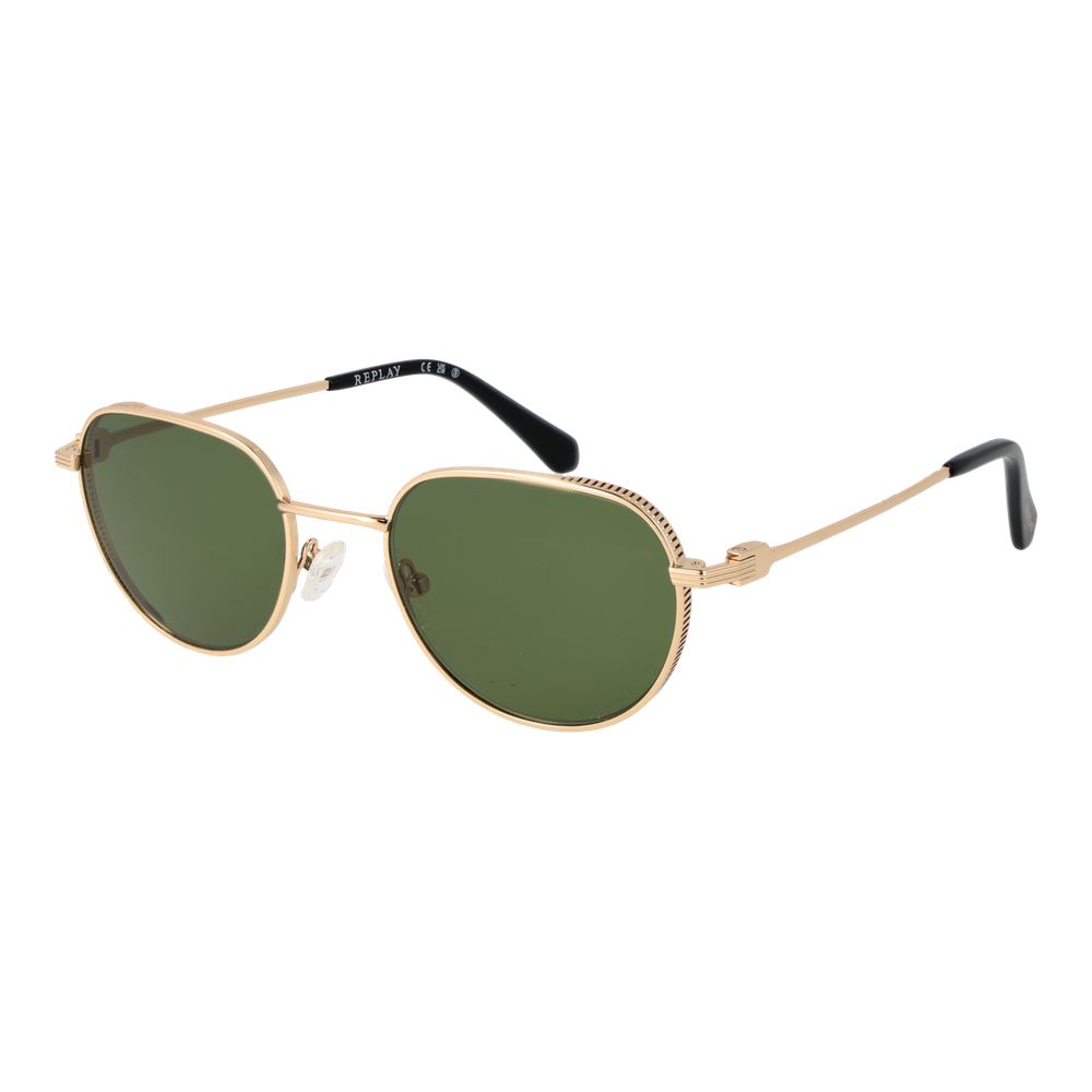 Replay Gold Metal Sunglasses | Regal Royce