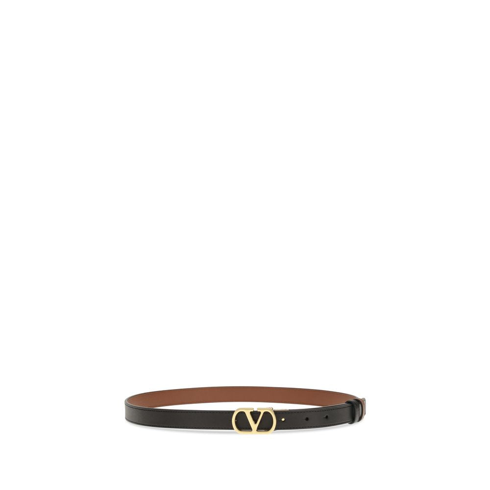 Valentino Garavani Black Lamb Ovis Aries Aries Regular Belt | Regal Royce