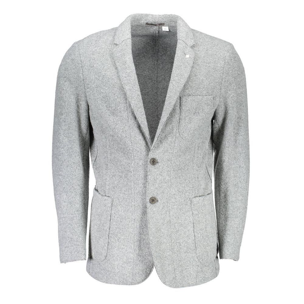 Gant Gray Polyester And Wool Blazer | Regal Royce