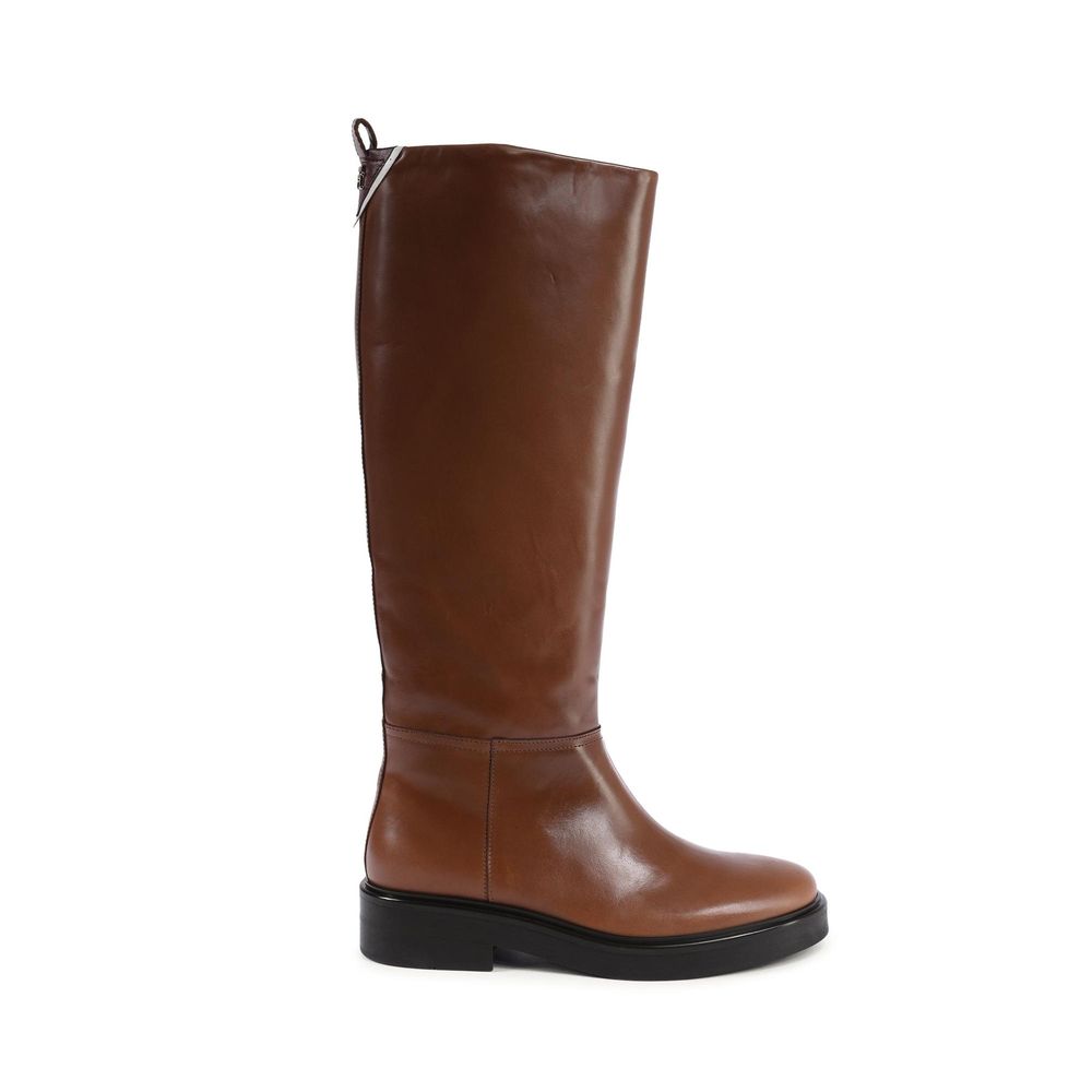 Tommy Hilfiger Brown Leather Ankle Boots | Regal Royce