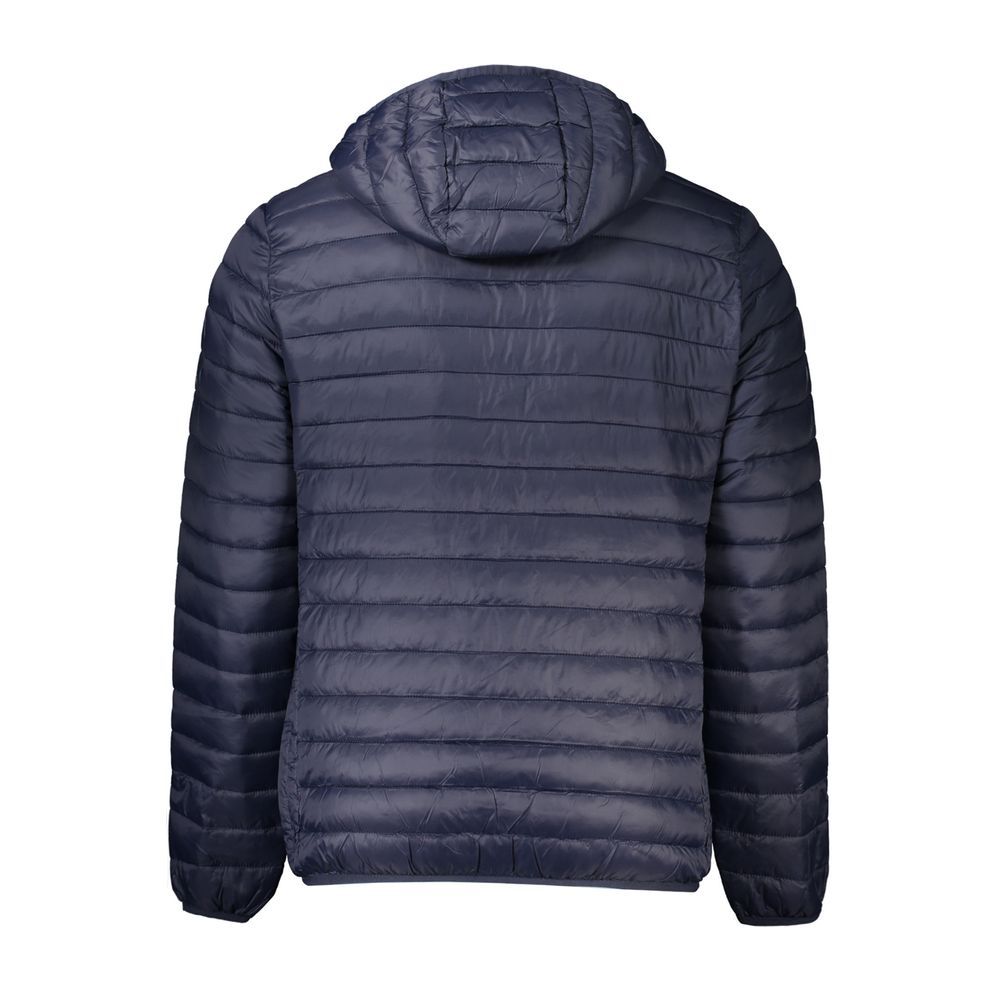 Cavalli Class Blue Polyamide Shell Jacket | Regal Royce