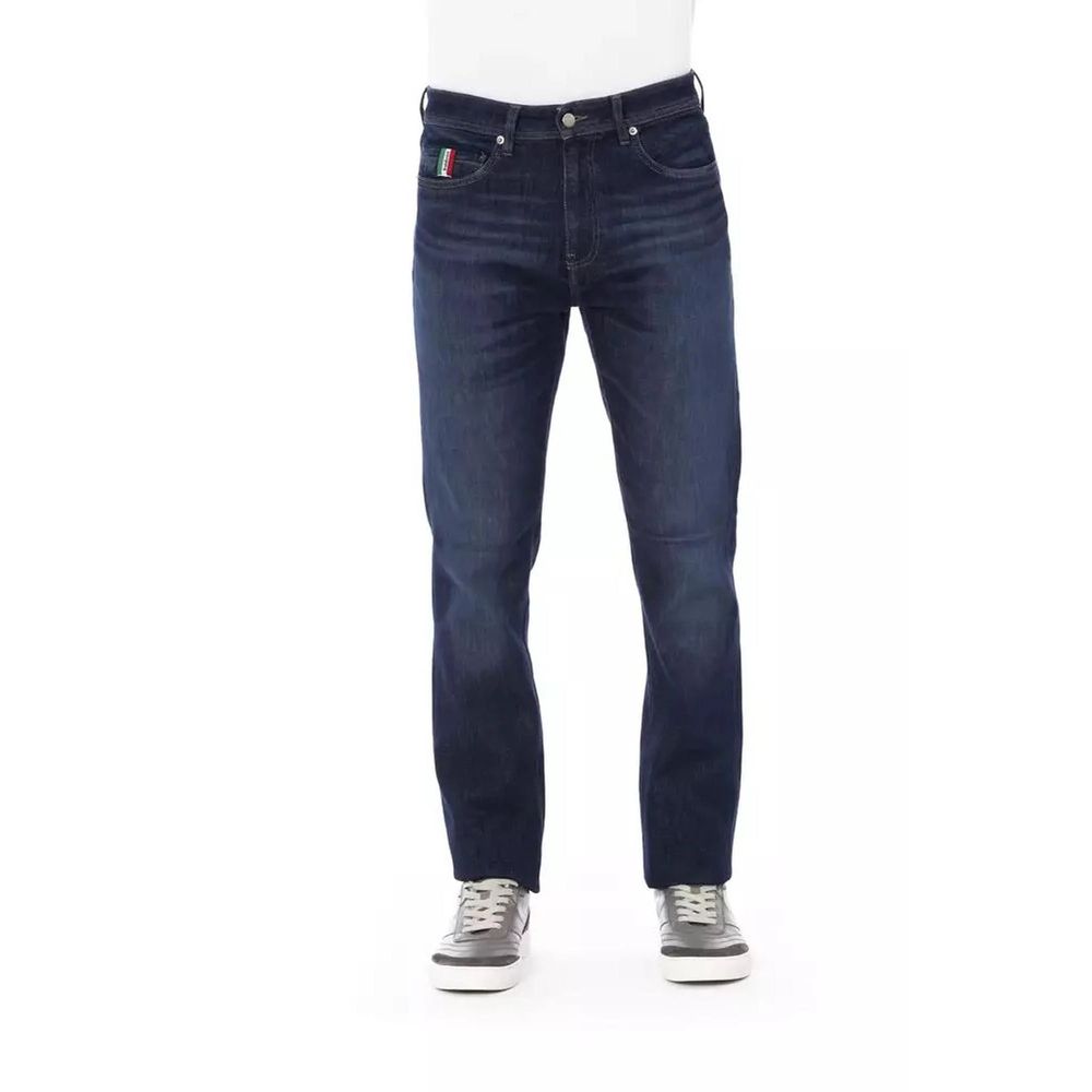 Baldinini Trend Blue Cotton Jeans Denim | Regal Royce