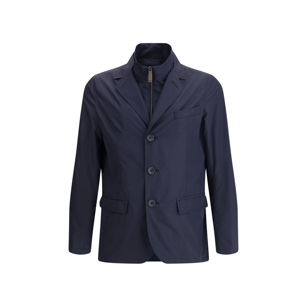 Herno Blue Polyester Clothing | Regal Royce