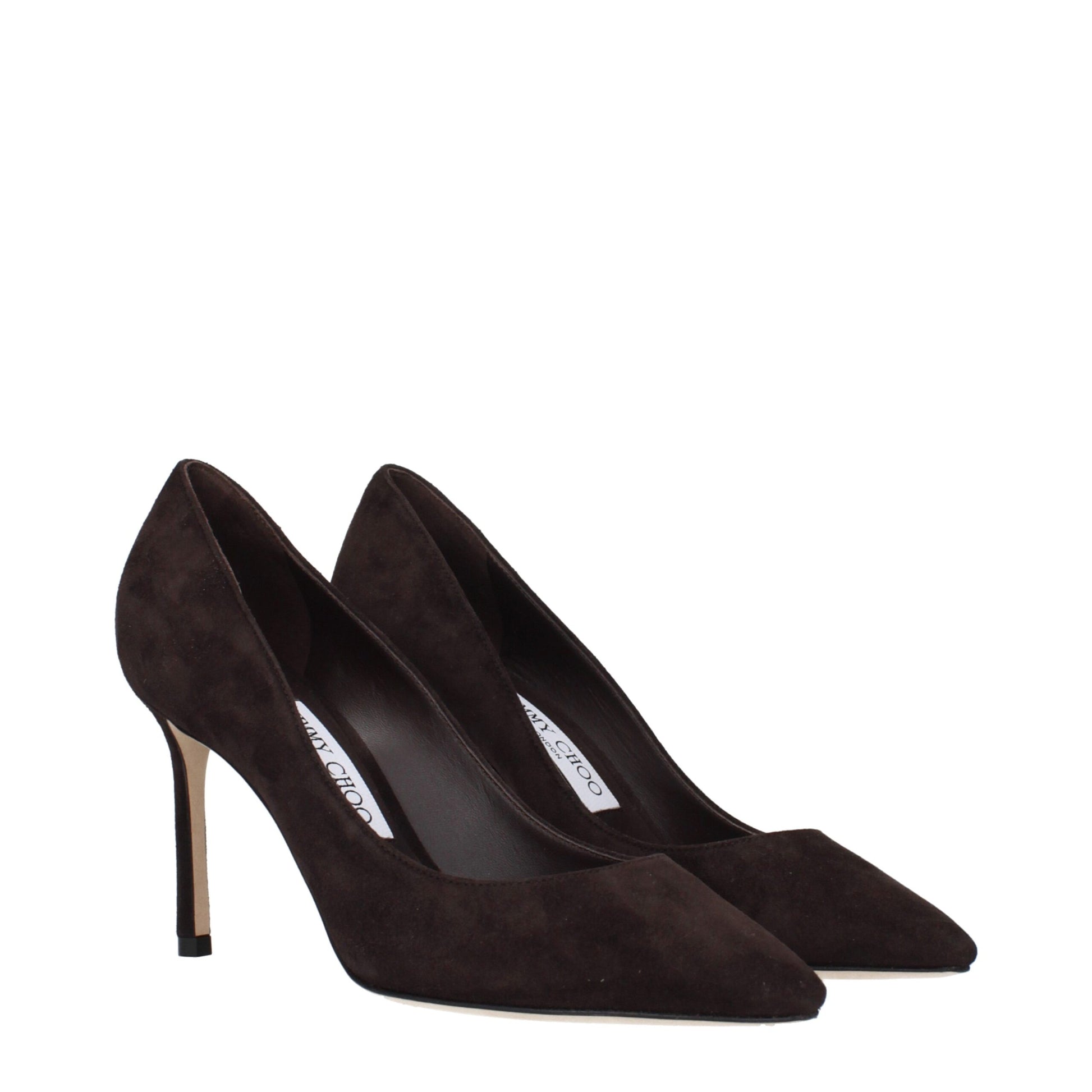 Jimmy Choo Brown Leather High Heel Pumps | Regal Royce