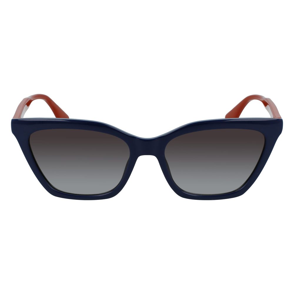 Karl Lagerfeld Blue Other Fibres Sunglasses | Regal Royce