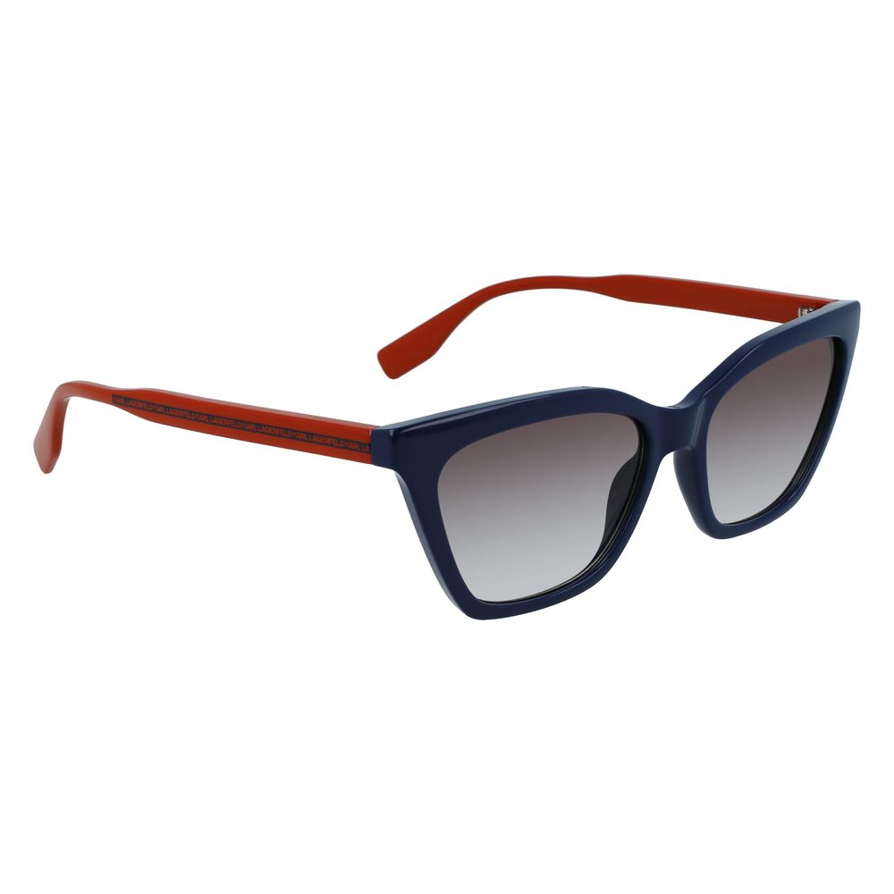 Karl Lagerfeld Blue Other Fibres Sunglasses | Regal Royce