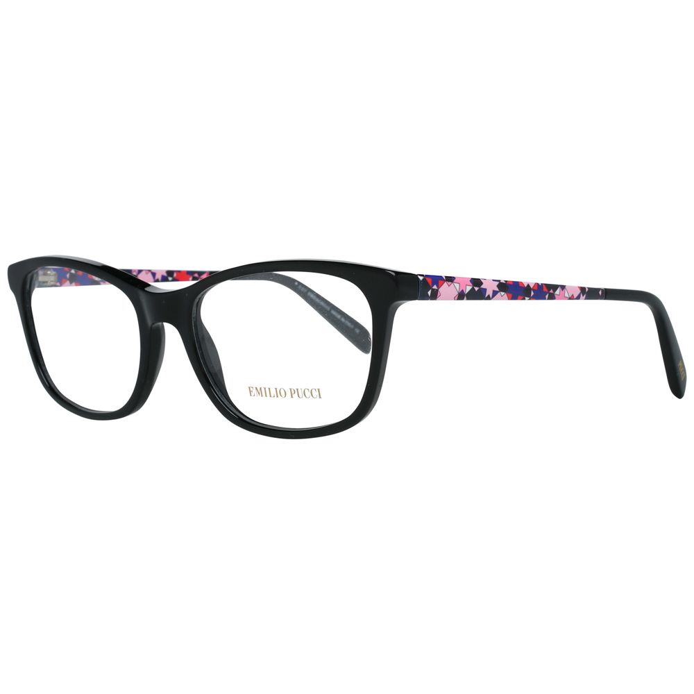 Emilio Pucci Black Metal Glasses (Frames) | Regal Royce