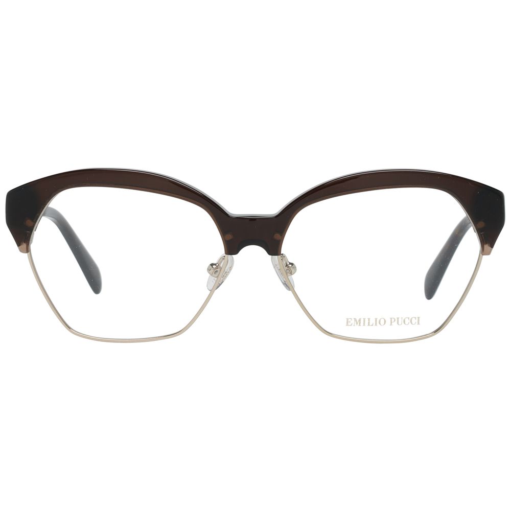 Emilio Pucci Brown Metal Glasses (Frames) | Regal Royce