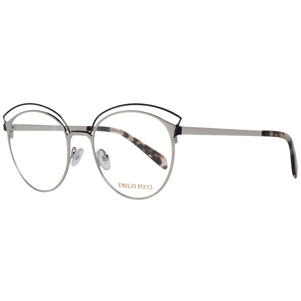 Emilio Pucci Black Metal Glasses (Frames) | Regal Royce
