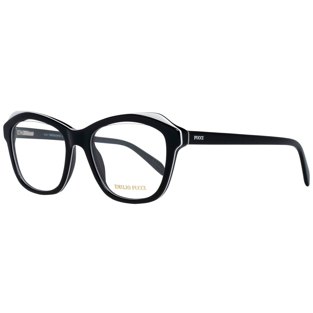 Emilio Pucci Black Plastic Glasses (Frames) | Regal Royce