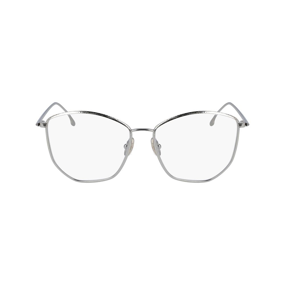 Victoria Beckham Gray Metal Glasses (Frames) | Regal Royce