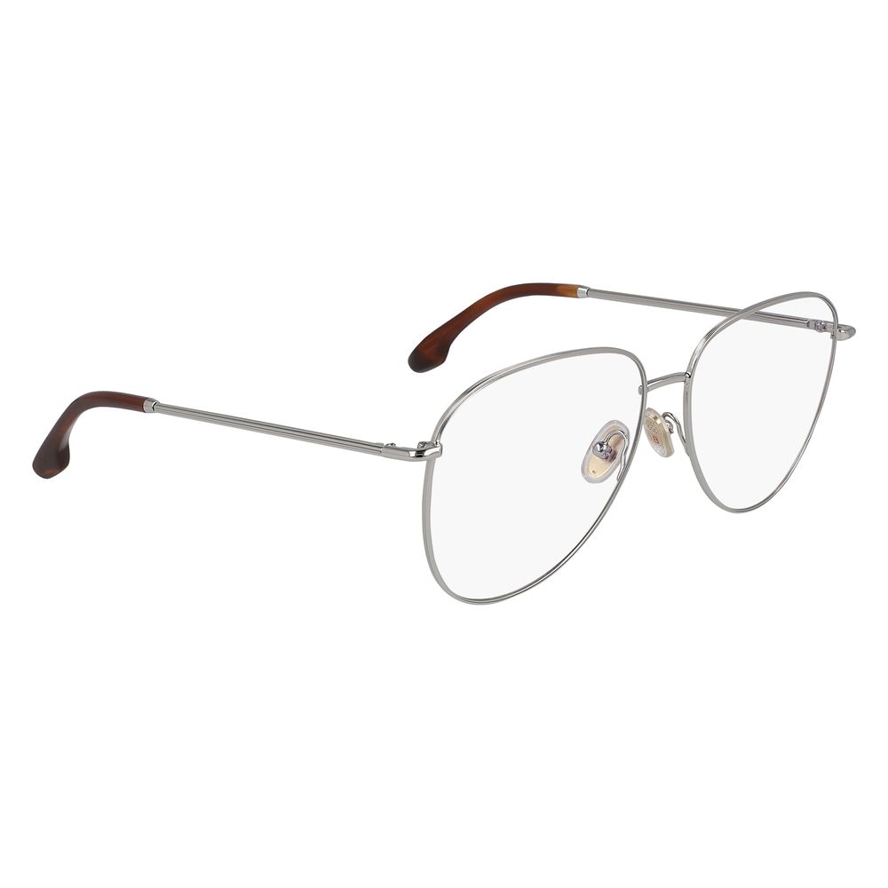 Victoria Beckham Gray Metal Glasses (Frames) | Regal Royce