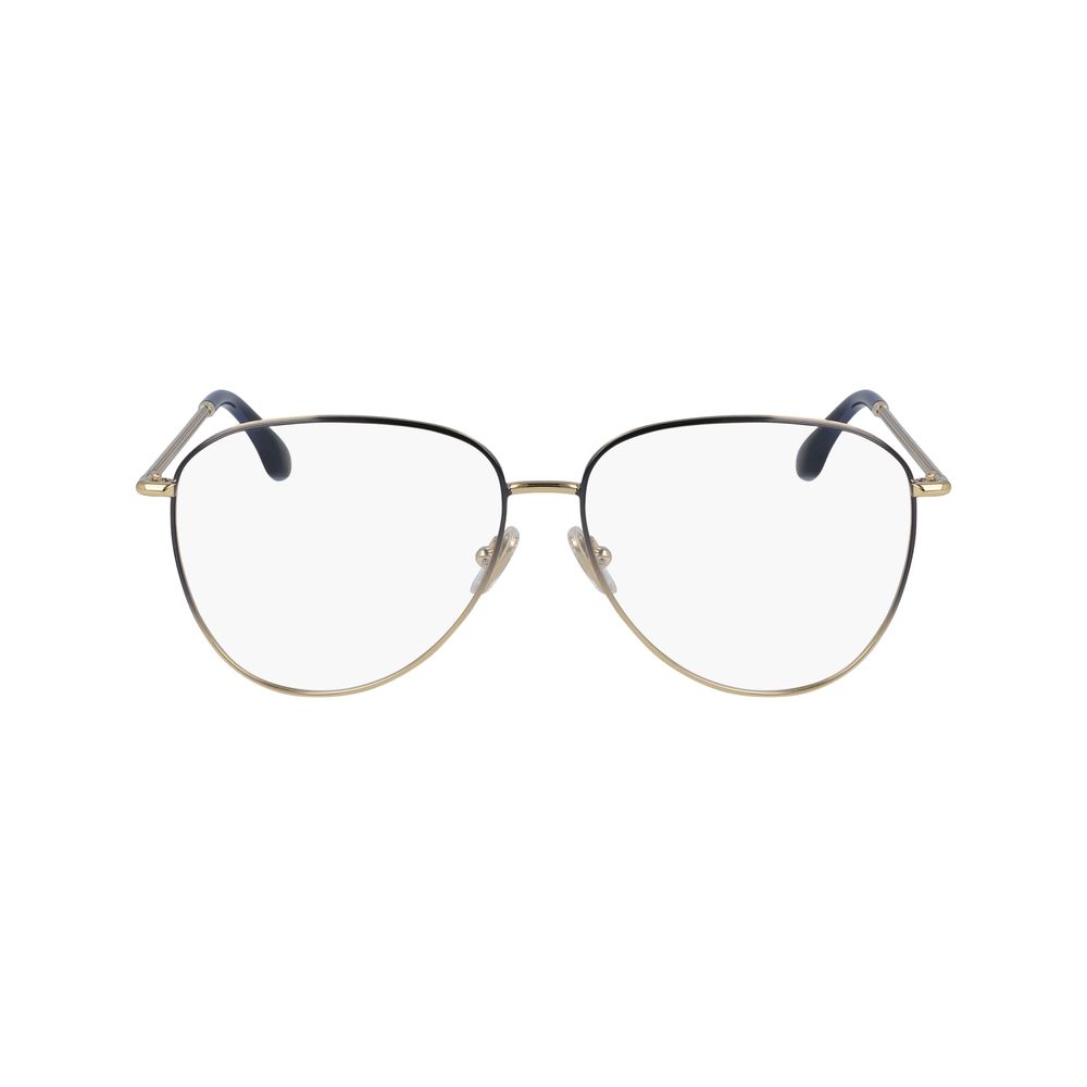 Victoria Beckham Blue Metal Glasses (Frames) | Regal Royce