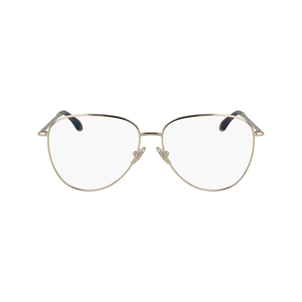 Victoria Beckham Gold Metal Glasses (Frames) | Regal Royce