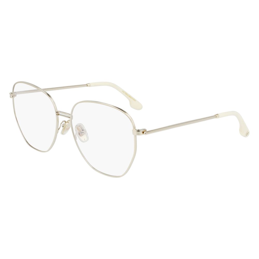Victoria Beckham Gold Metal Glasses (Frames) | Regal Royce