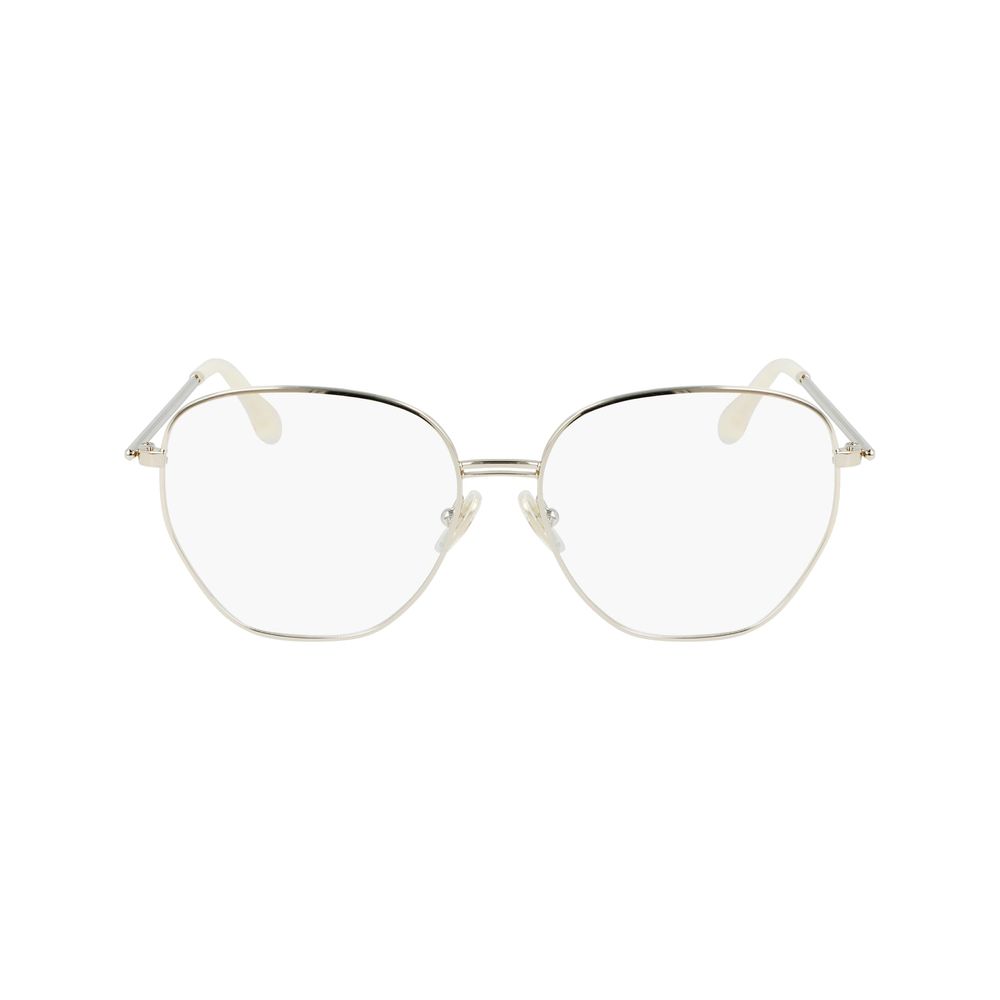 Victoria Beckham Gold Metal Glasses (Frames) | Regal Royce