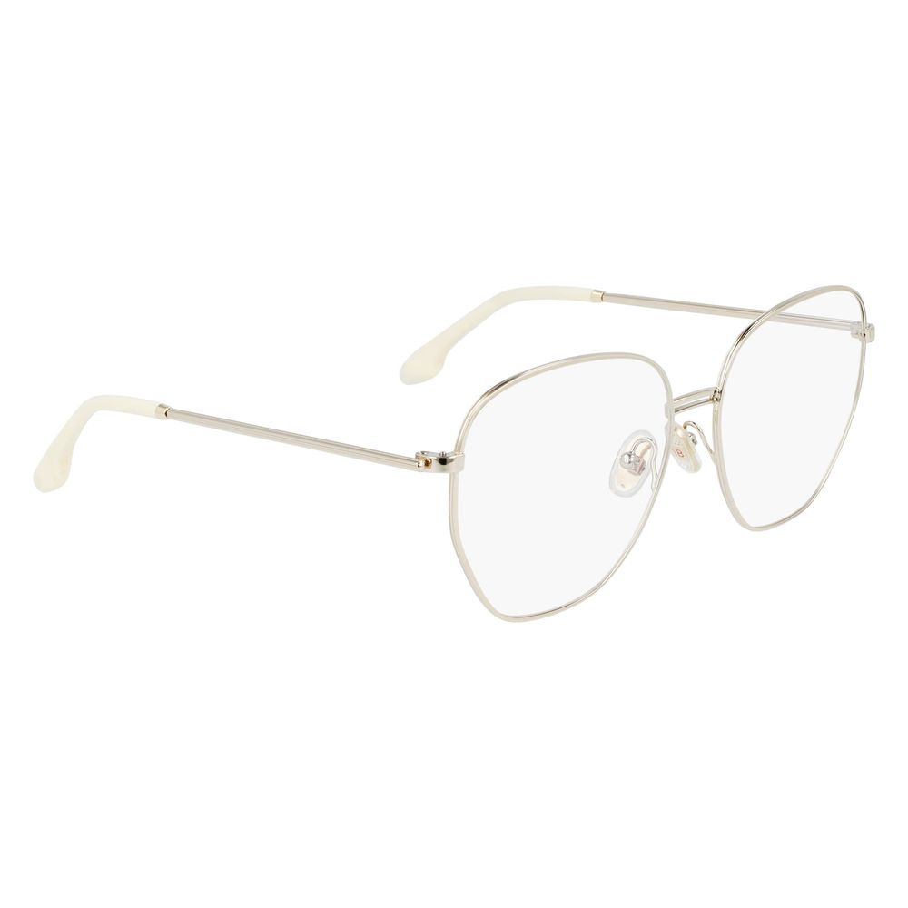 Victoria Beckham Gold Metal Glasses (Frames) | Regal Royce