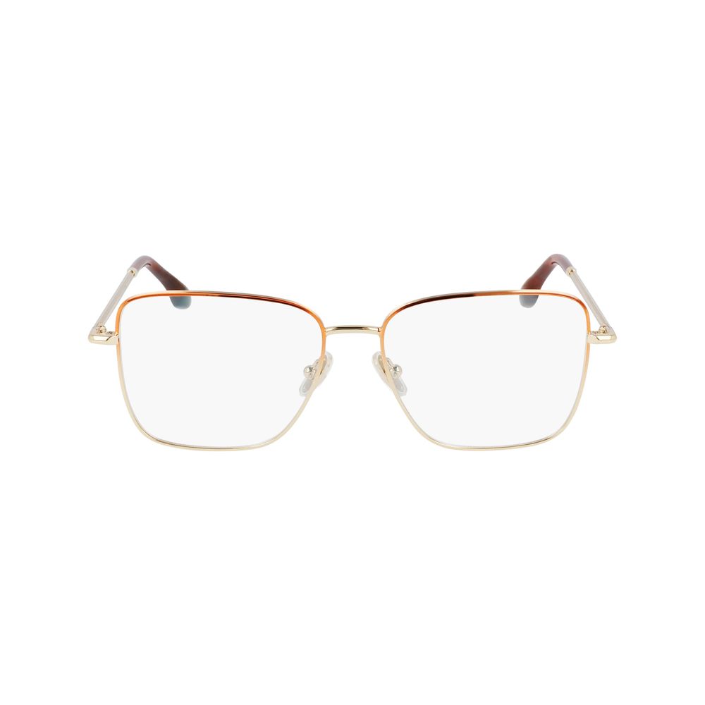 Victoria Beckham Brown Metal Glasses (Frames) | Regal Royce