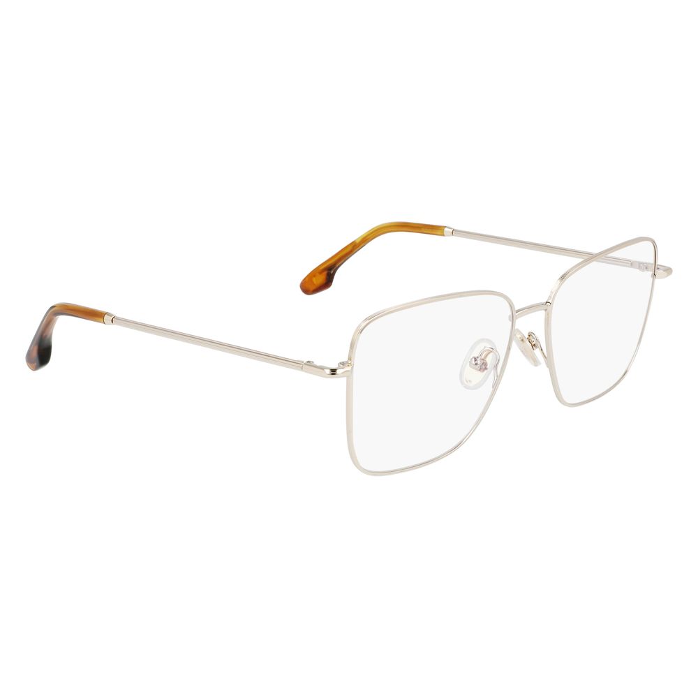 Victoria Beckham Gold Metal Glasses (Frames) | Regal Royce
