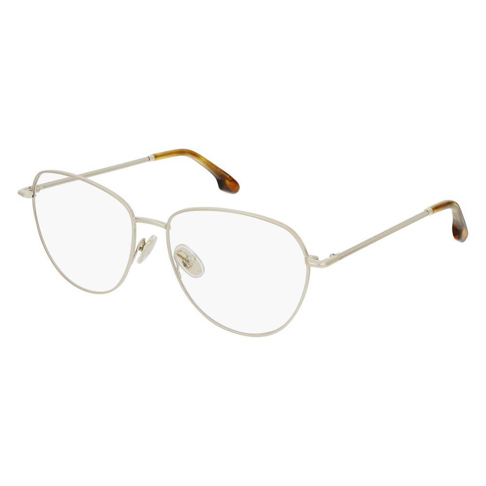 Victoria Beckham Gold Metal Glasses (Frames) | Regal Royce