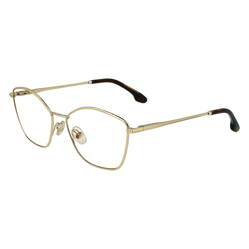 Victoria Beckham Gold Metal Glasses (Frames) | Regal Royce