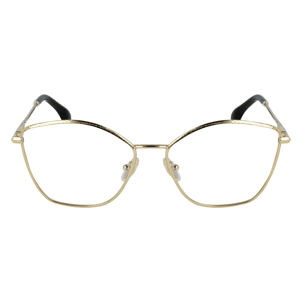Victoria Beckham Gold Metal Glasses (Frames) | Regal Royce