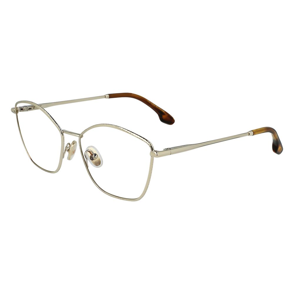 Victoria Beckham Gold Metal Glasses (Frames) | Regal Royce