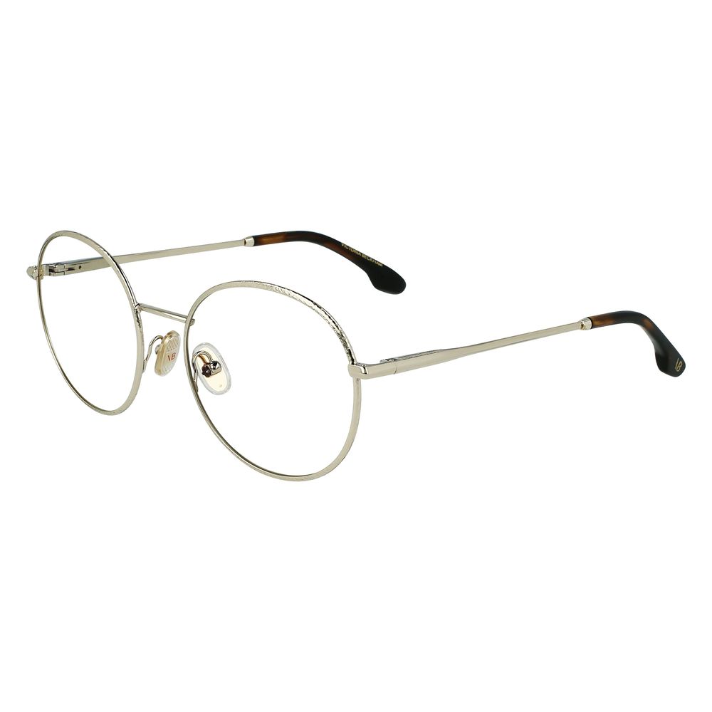 Victoria Beckham Gold Metal Glasses (Frames) | Regal Royce