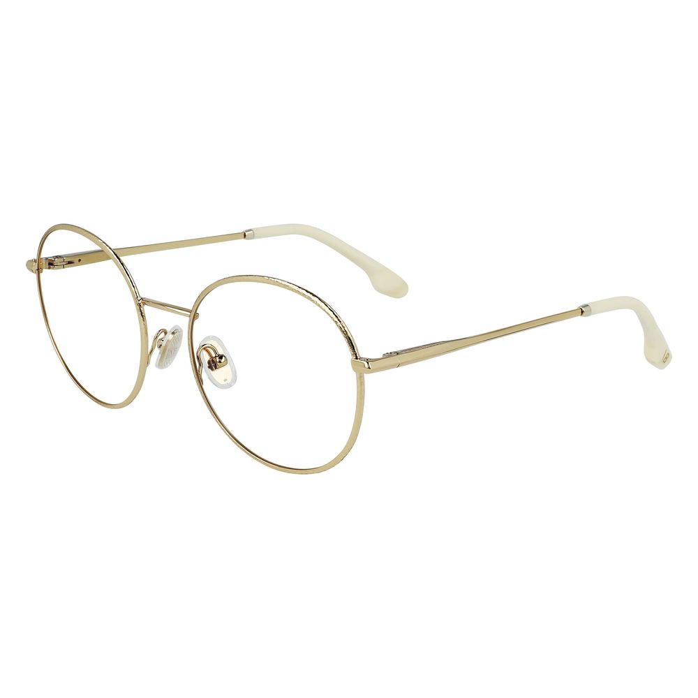 Victoria Beckham Gold Metal Glasses (Frames) | Regal Royce