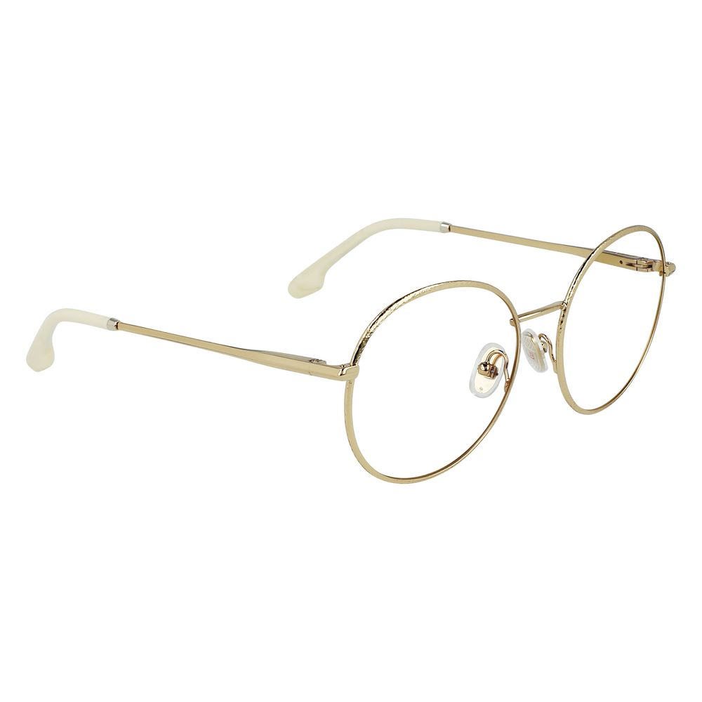 Victoria Beckham Gold Metal Glasses (Frames) | Regal Royce
