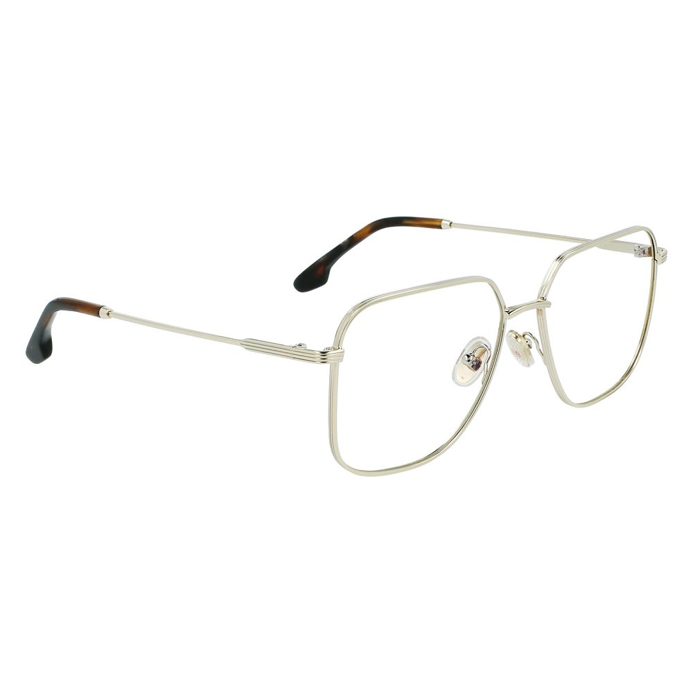 Victoria Beckham Gold Metal Glasses (Frames) | Regal Royce
