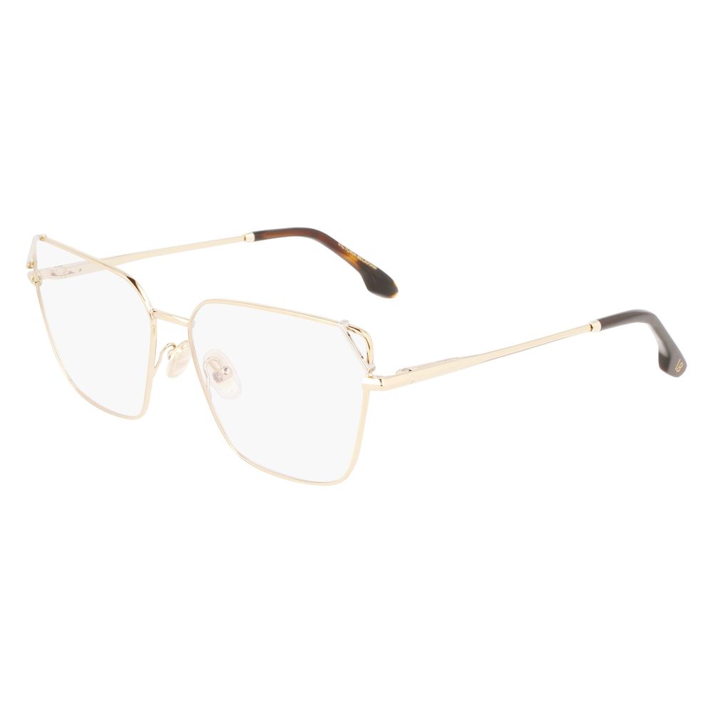 Victoria Beckham Gold Metal Glasses (Frames) | Regal Royce