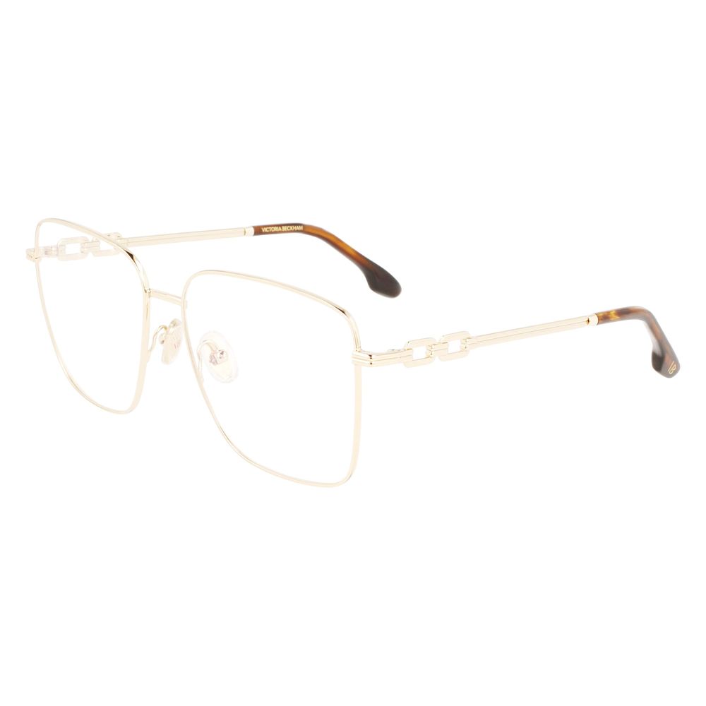 Victoria Beckham Gold Metal Glasses (Frames) | Regal Royce