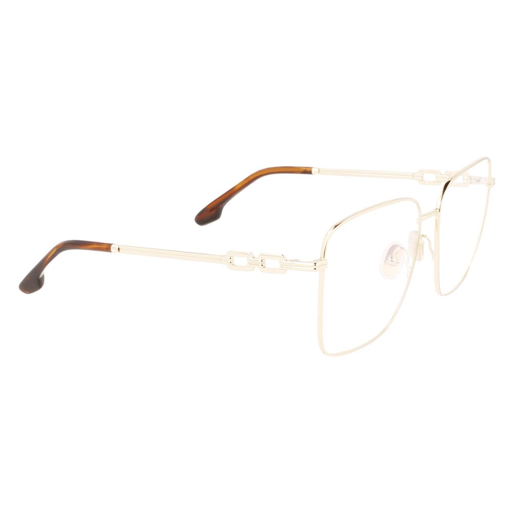 Victoria Beckham Gold Metal Glasses (Frames) | Regal Royce