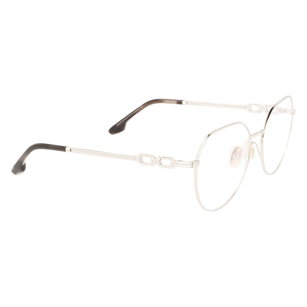 Victoria Beckham Gray Metal Glasses (Frames) | Regal Royce