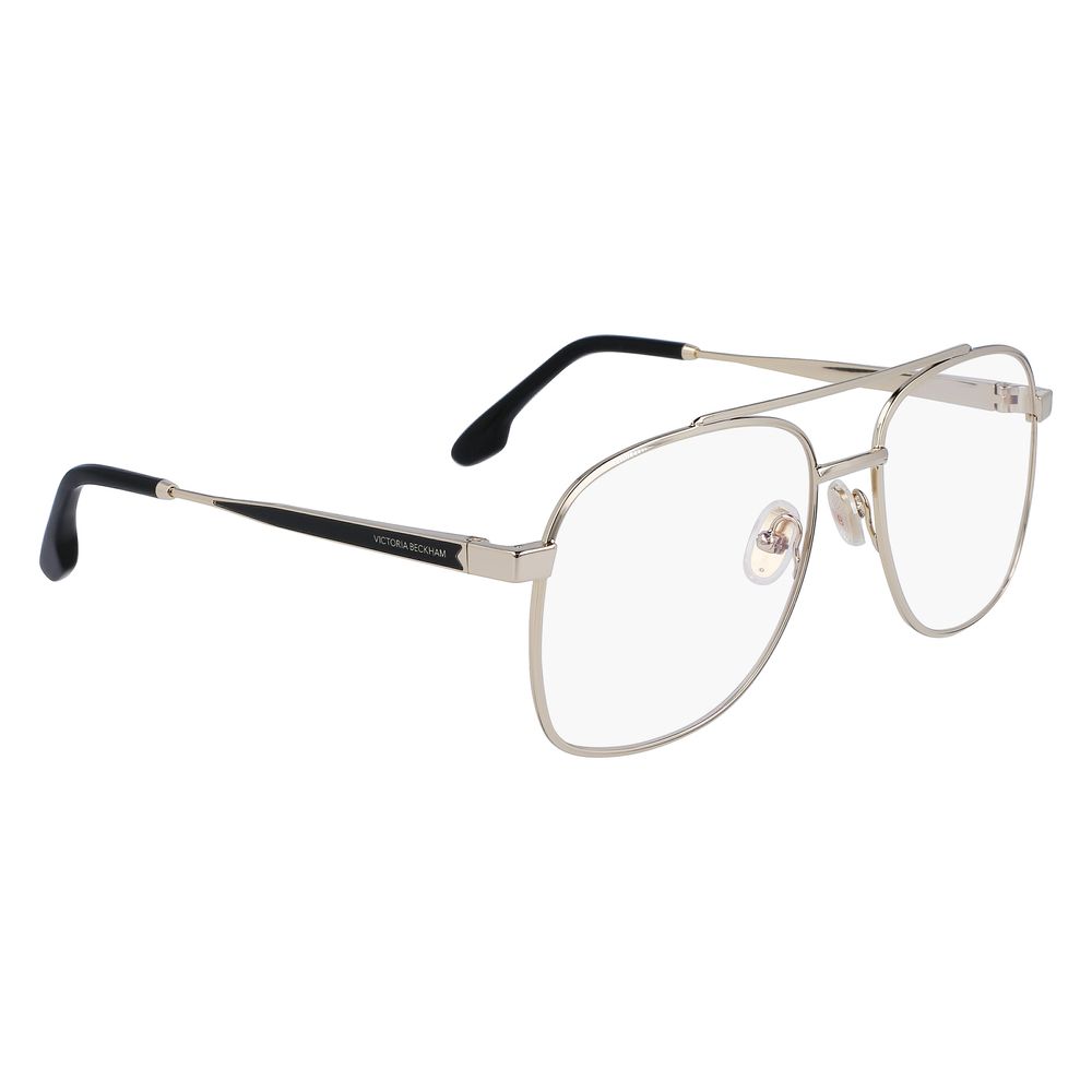 Victoria Beckham Gold Metal Glasses (Frames) | Regal Royce