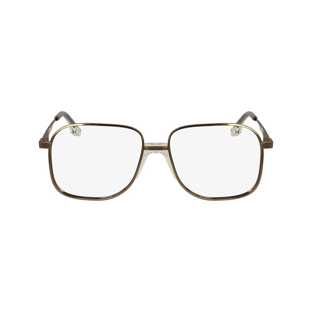 Victoria Beckham Gold Metal Glasses (Frames) | Regal Royce