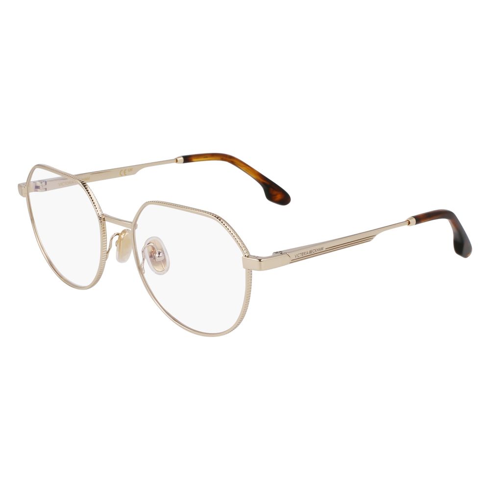 Victoria Beckham Gold Metal Glasses (Frames) | Regal Royce