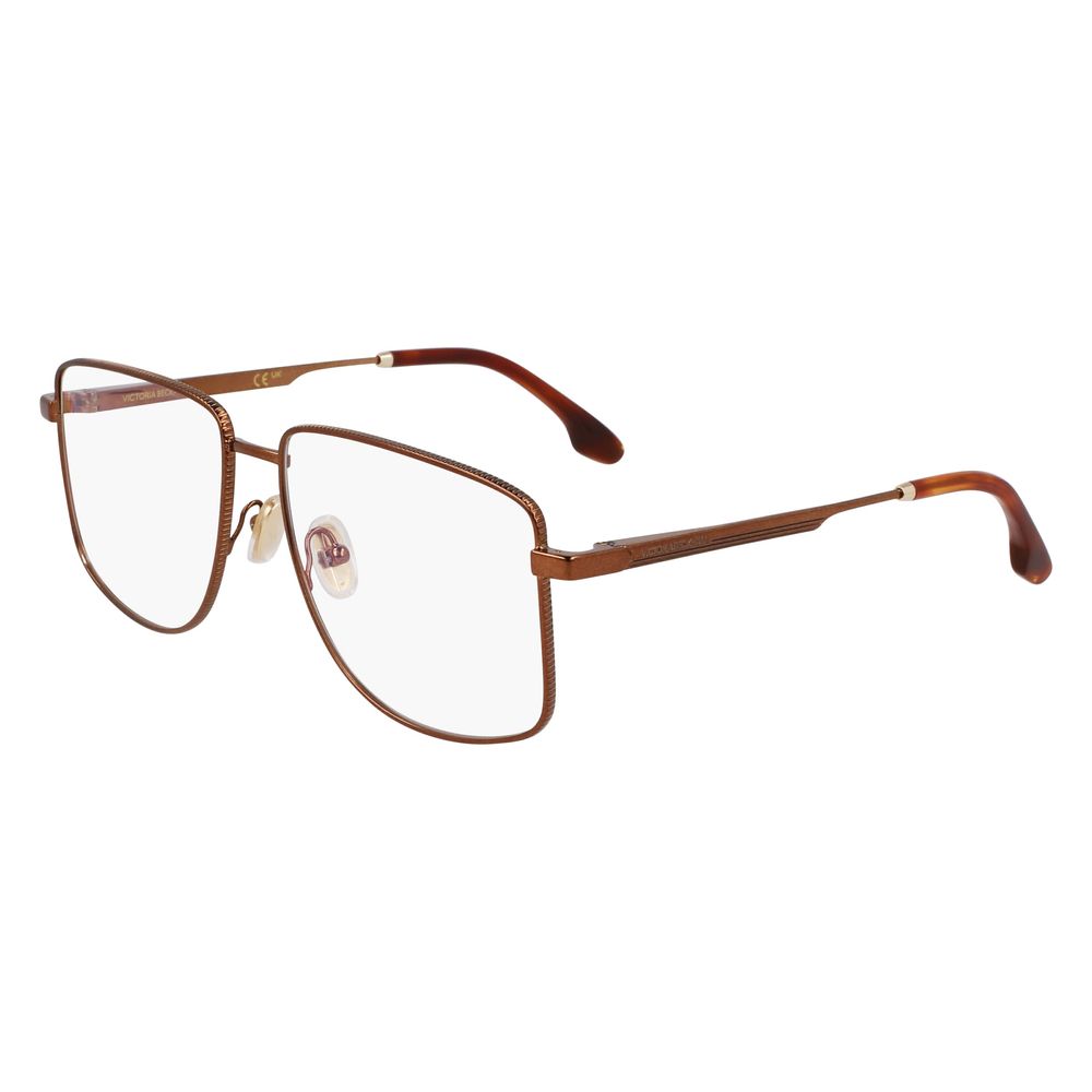 Victoria Beckham Gold Metal Glasses (Frames) | Regal Royce
