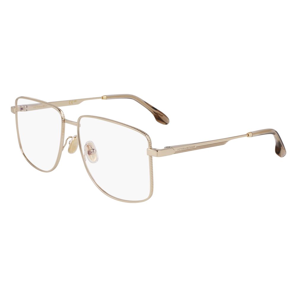 Victoria Beckham Gold Metal Glasses (Frames) | Regal Royce