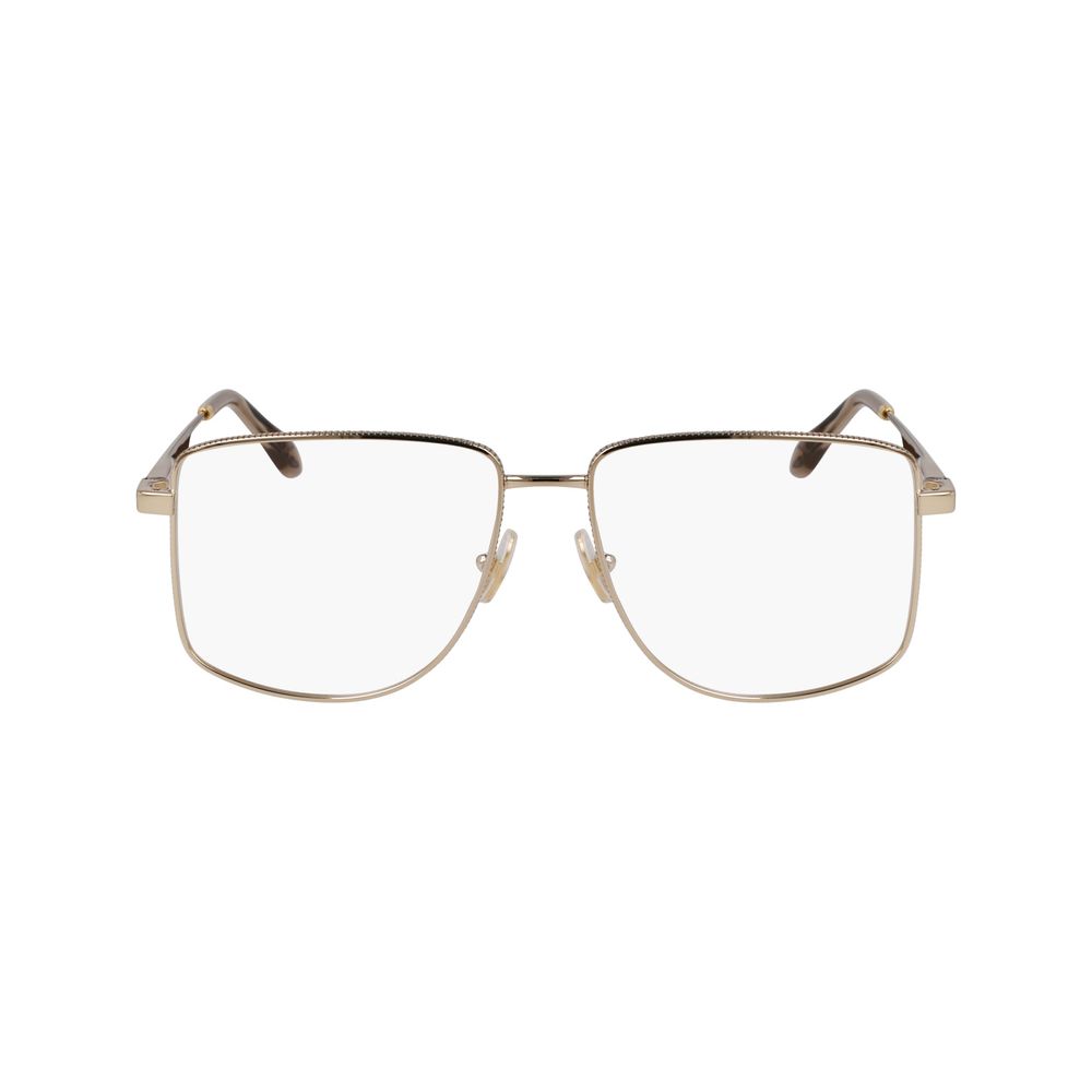 Victoria Beckham Gold Metal Glasses (Frames) | Regal Royce