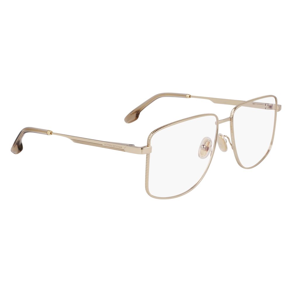 Victoria Beckham Gold Metal Glasses (Frames) | Regal Royce