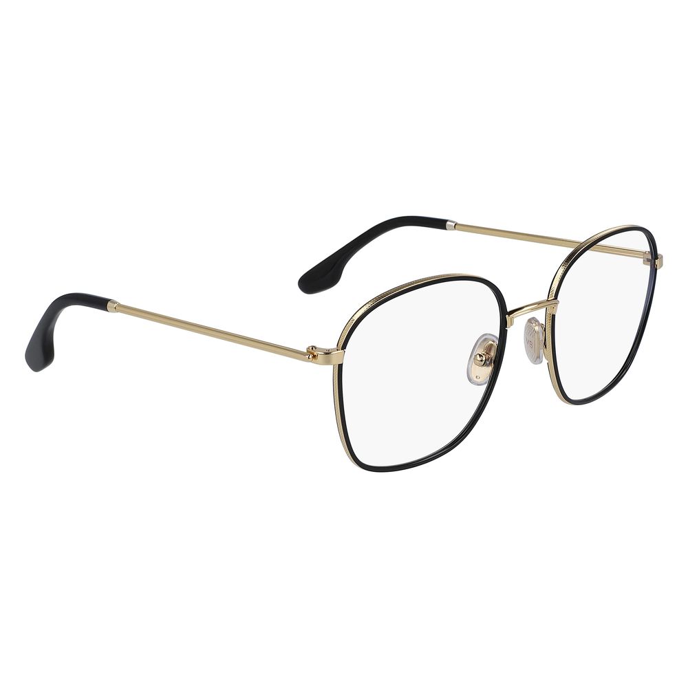 Victoria Beckham Black Metal Glasses (Frames) | Regal Royce