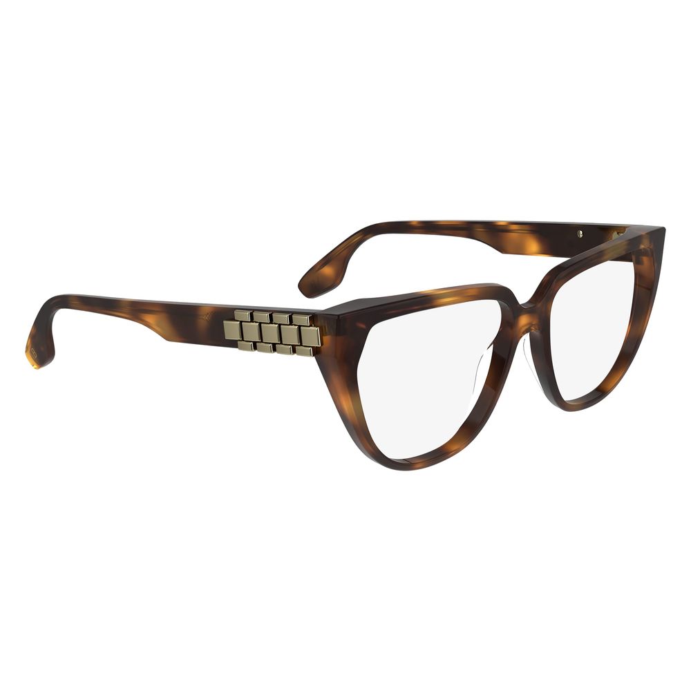 Victoria Beckham Brown Acetate Glasses (Frames) | Regal Royce