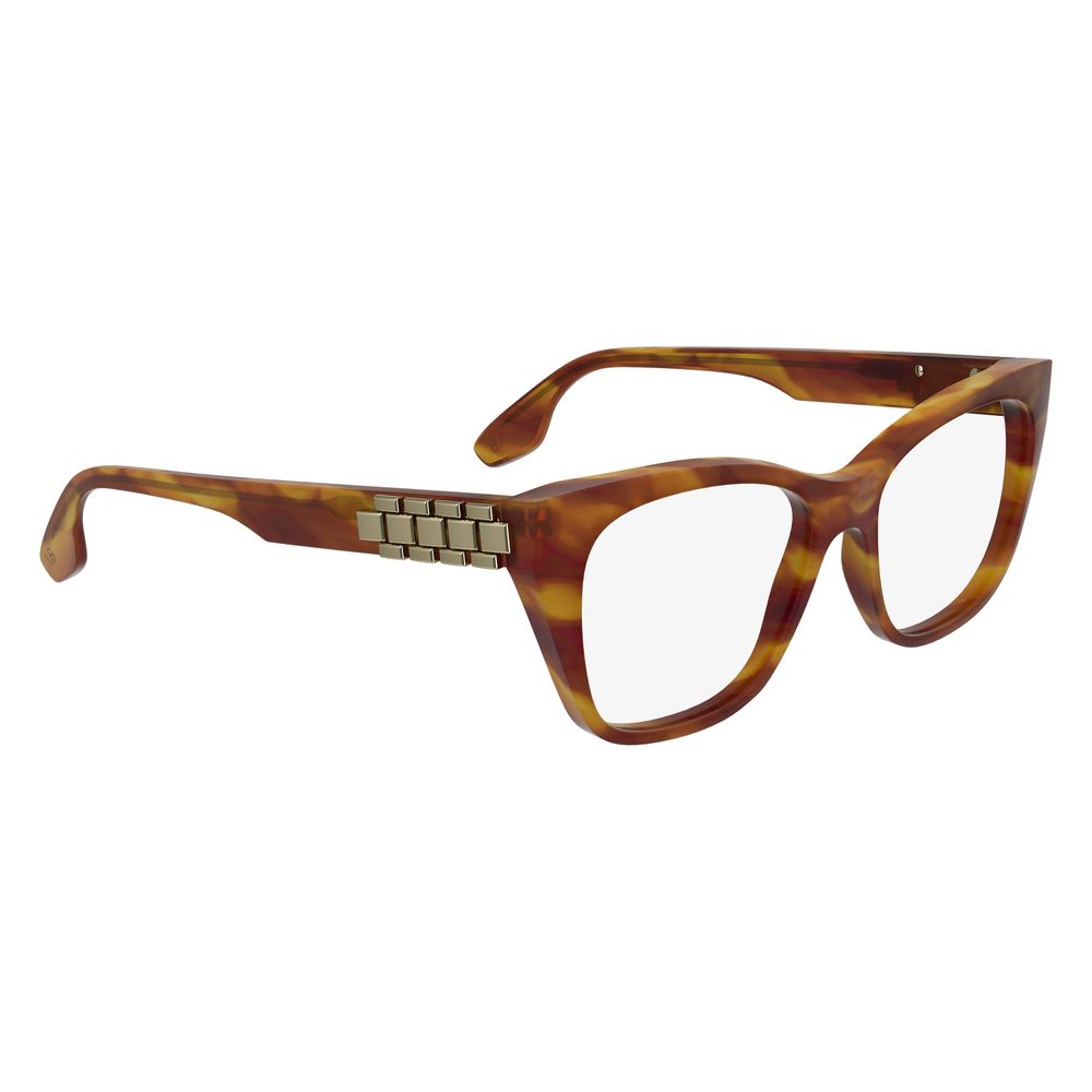 Victoria Beckham Brown Acetate Glasses (Frames) | Regal Royce