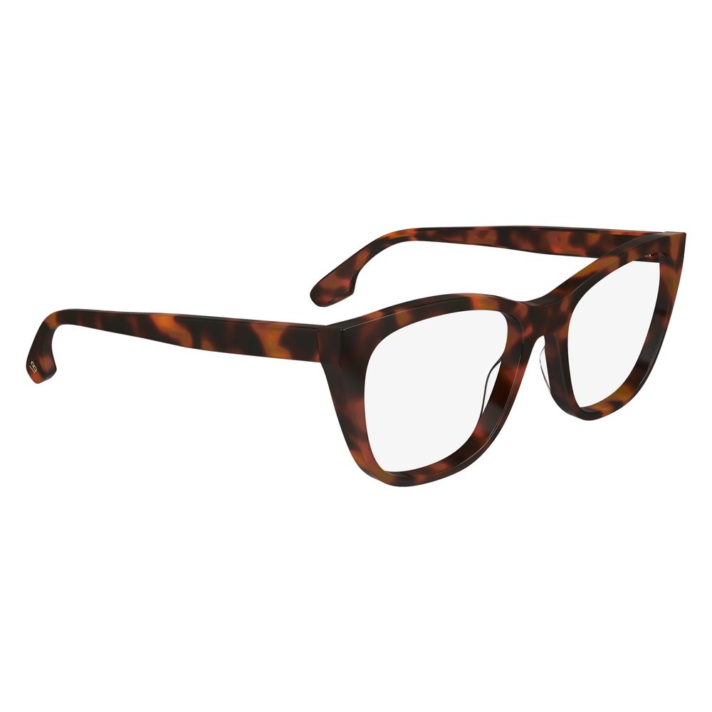 Victoria Beckham Brown Acetate Glasses (Frames) | Regal Royce