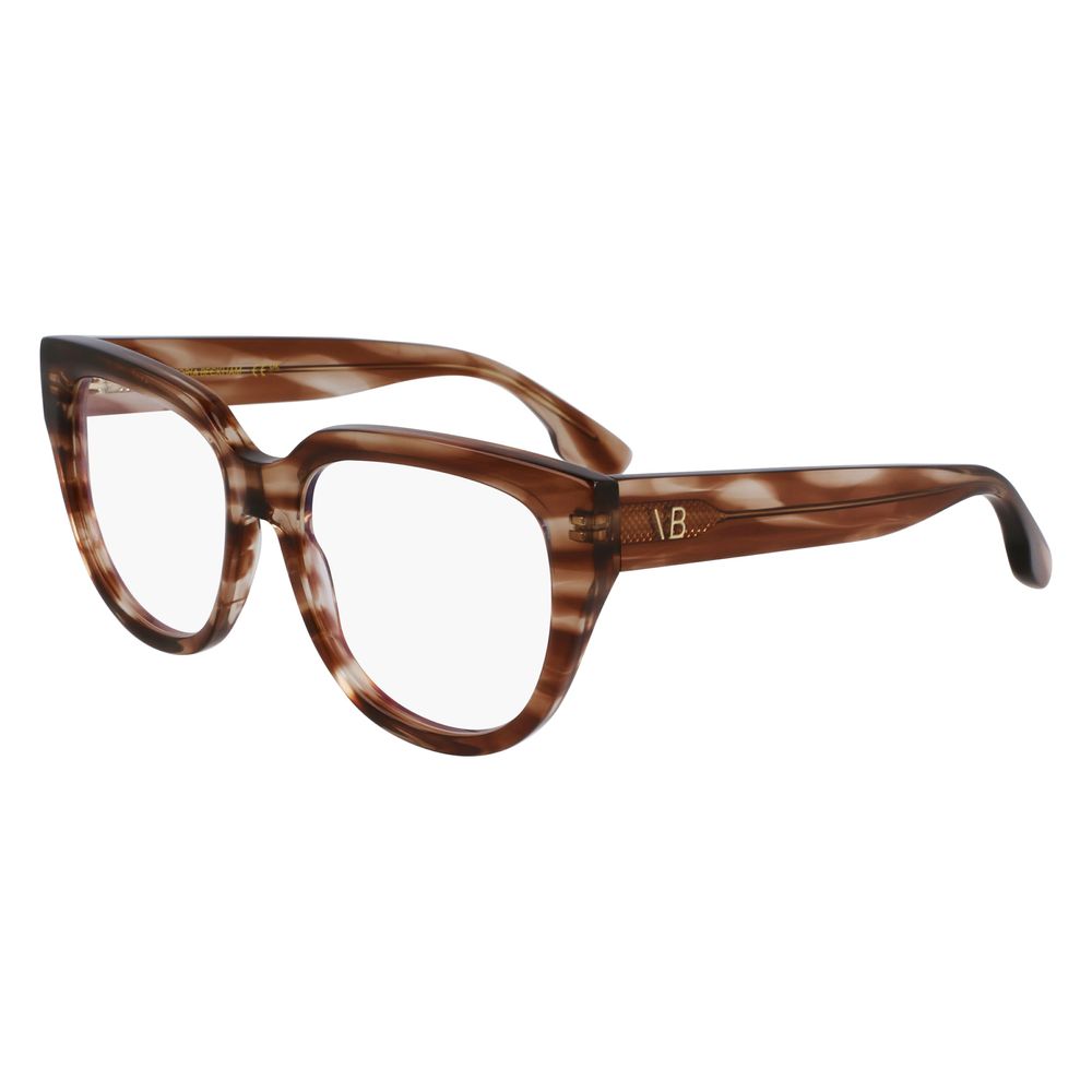 Victoria Beckham Brown Acetate Glasses (Frames) | Regal Royce
