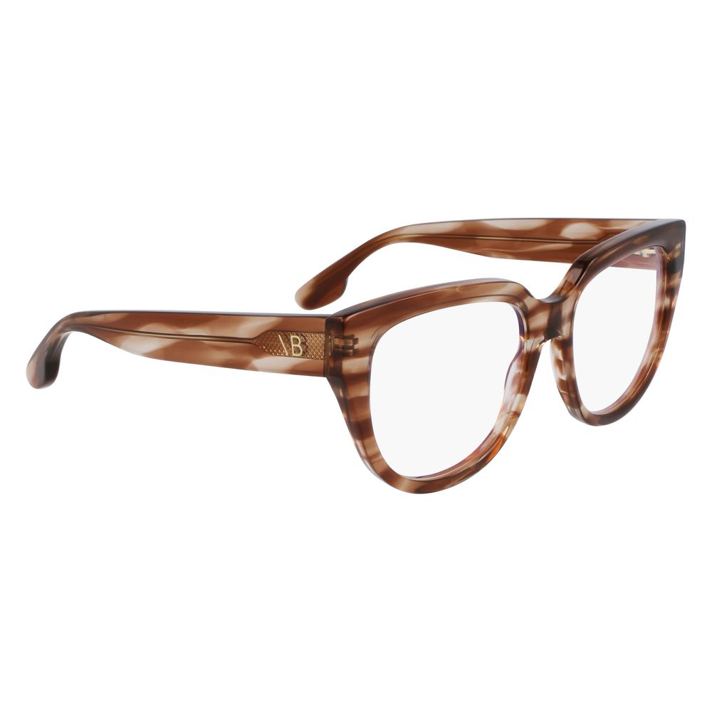 Victoria Beckham Brown Acetate Glasses (Frames) | Regal Royce